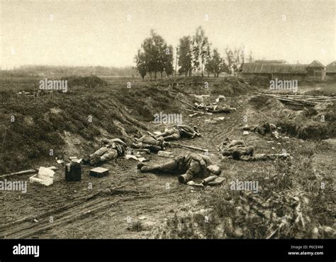 Battlefield Eastern Front Ww1 Wwi World War One Stock Photo Alamy