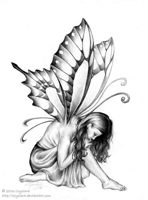 Beautiful Faerie Tattoo Art