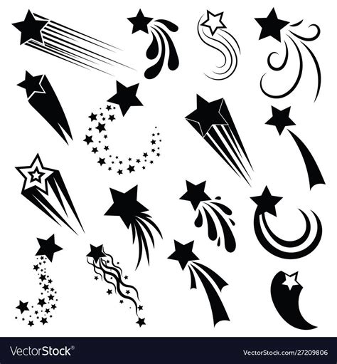 Beautiful Shooting Star Design