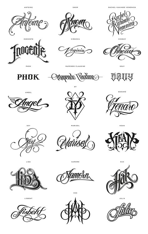 Best 25 Cool Tattoo Fonts Ideas On Pinterest Different Fonts For