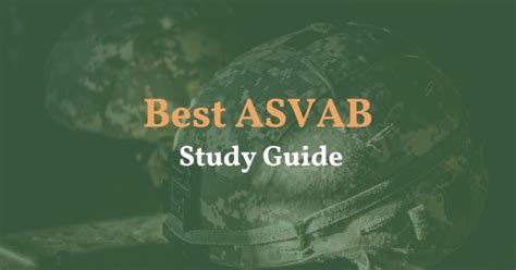 Best Asvab Study Guide Top Picks For 2023 Asvab Prep