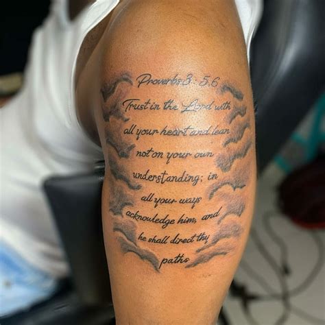 Bible Scripture Tattoos On Arm