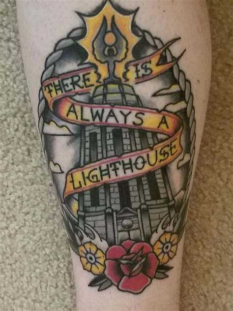 Bioshock Infinite Lighthouse Tattoo