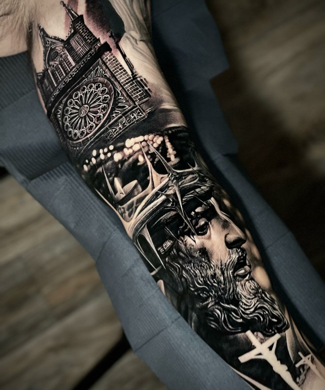 Black Gray Tattoo Designs