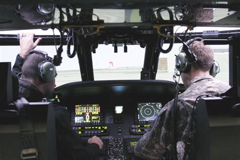 Black Hawk Aircrew Trainer Modernizing Face Of Helicopter Simulator