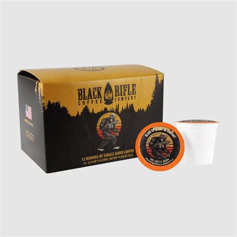 Black Rifle Coffee Company Tactisquatch Coffee Rounds 12 Count Kygunco