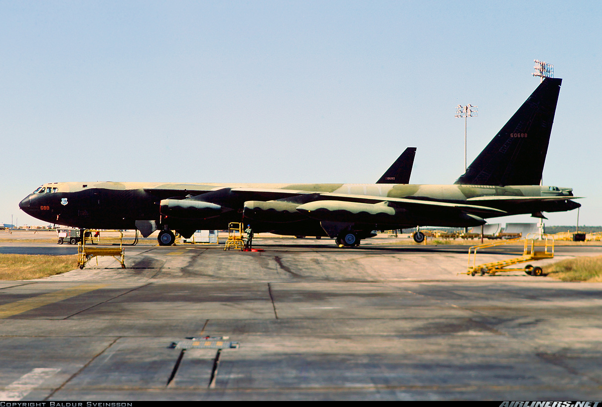 Boeing B 52D Stratofortress Usa Air Force Aviation Photo 1781060