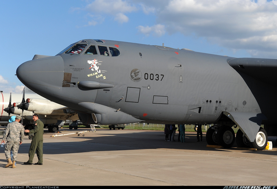 Boeing B 52H Stratofortress Usa Air Force Aviation Photo 1763091