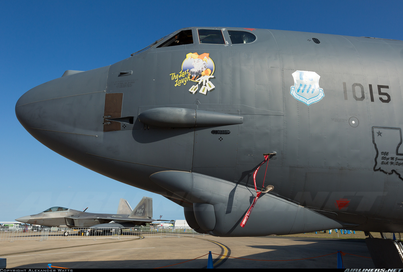 Boeing B 52H Stratofortress Usa Air Force Aviation Photo 2605208