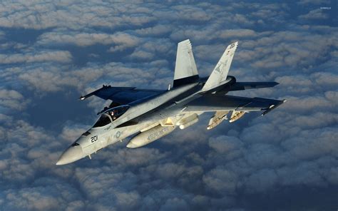 Boeing F A 18E F Super Hornet Hd Wallpaper Background Image