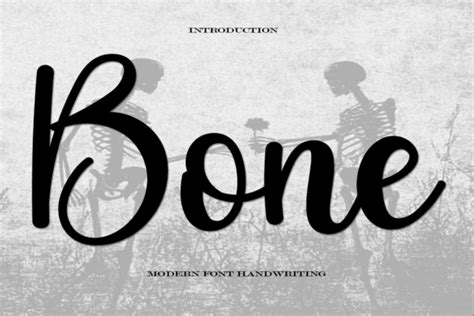 Bone Font By Rr Studio Creative Fabrica