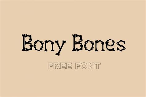 Boney Tattoo Font Colors