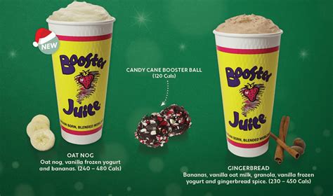 Booster Juice Debuts Oat Nog Amp Reintroduces Gingerbread Smoothie Canada Eats