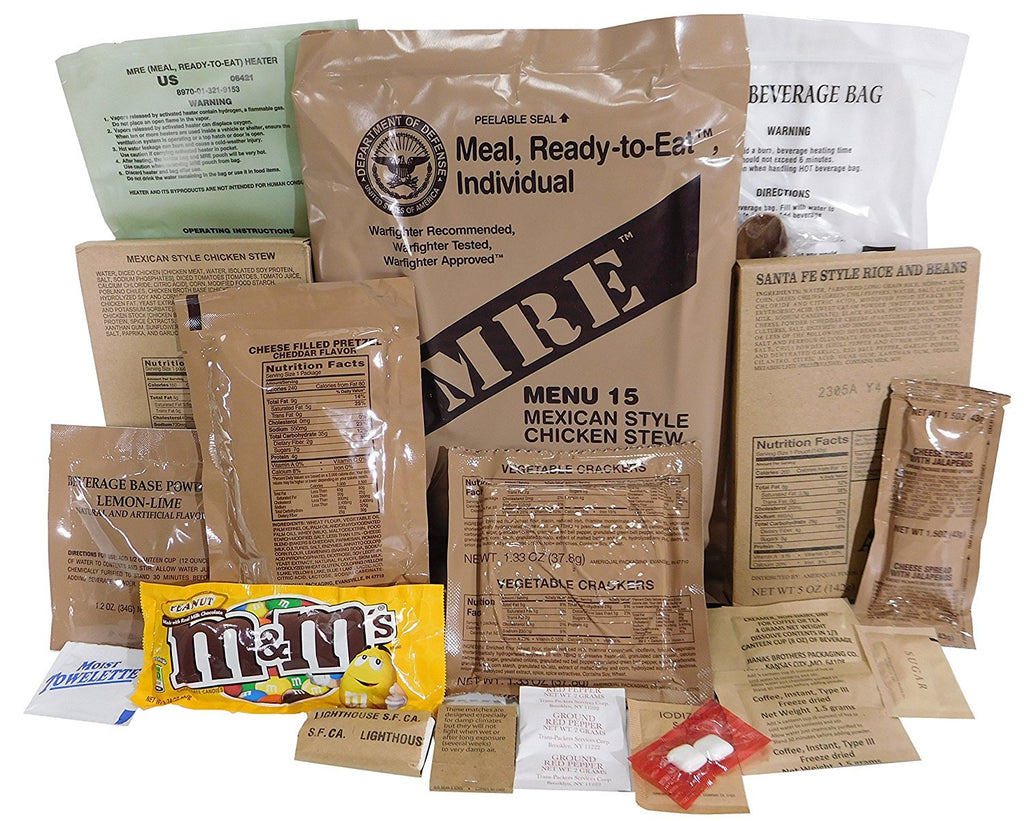 Buy Mres Meals Ready To Eat Genuine U S Military Surplus Assorted