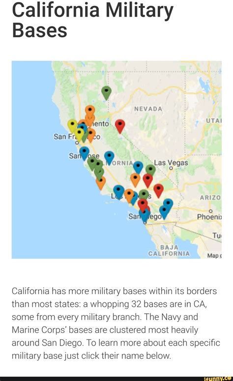 California Military Installations