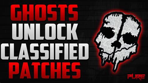 Call Of Duty Ghosts How To Unlock The Operation Inactive Patches