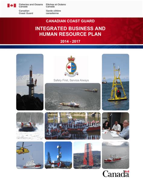 Canadian Coast Guard Integrated Business And Human Resource Plan 2021