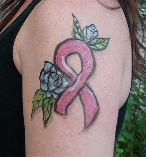 Cancer Ribbon Tattoos Ribbon Tattoos Cancer Awareness Tattoo