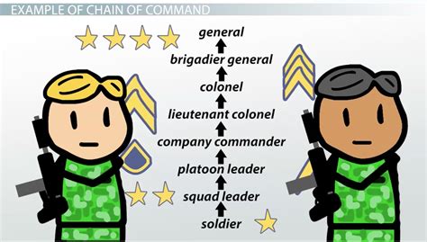 Chain Of Command Definition Examples Video Lesson Transcript