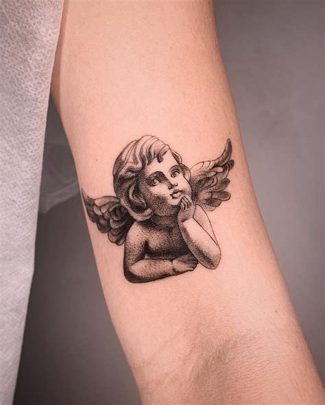 Cherub Angel Tattoos Inked Pinterest