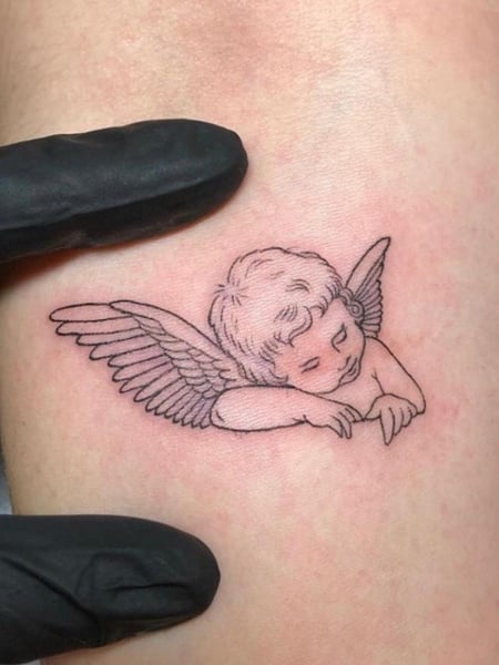 Cherubim Angels Tattoo Designs