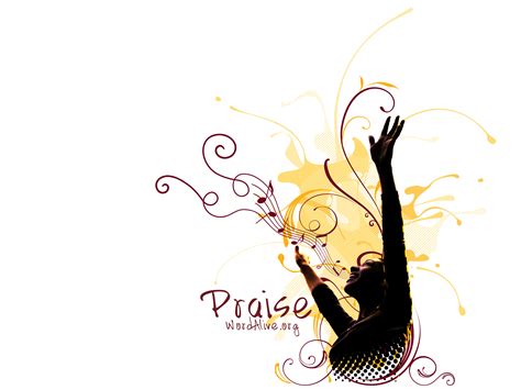 Christian Graphic Praise Background Christian Graphic Design