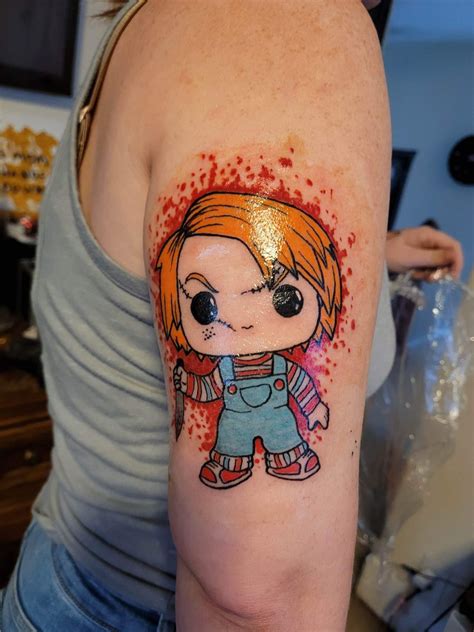 Chucky Done By Eric At Darkhouse Tatto Parlor In Pennsylvania R Tattoos