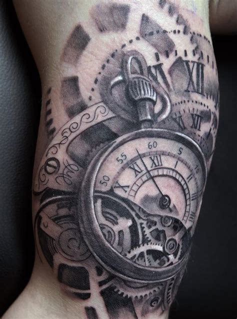 Clock Tattoos For Men Ideas And Designs For Guys