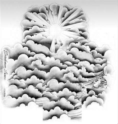 Cloud Tattoo Art