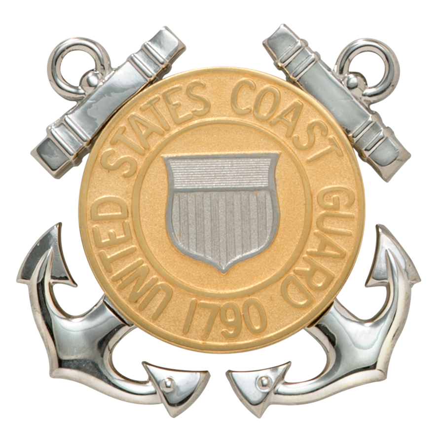 Coast Guard Insignia Cap Hat Enlisted Personnel Kennedy Insignia