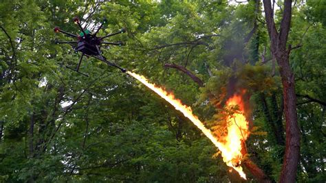 Company Manufactures Flamethrower For Drones Morning Wdrb Com