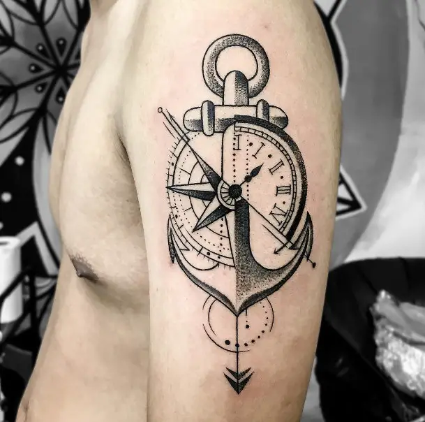 Compass Anchor Tattoo Meaning