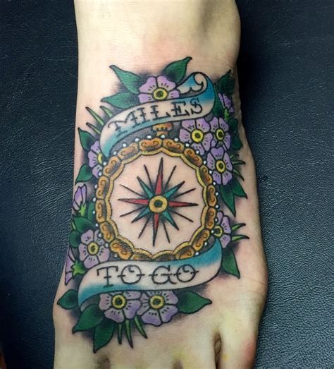 Compass Traditional Tattoo By Jesse Strother At Three Anchors Tattoo