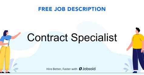 Contract Specialist Career Overview