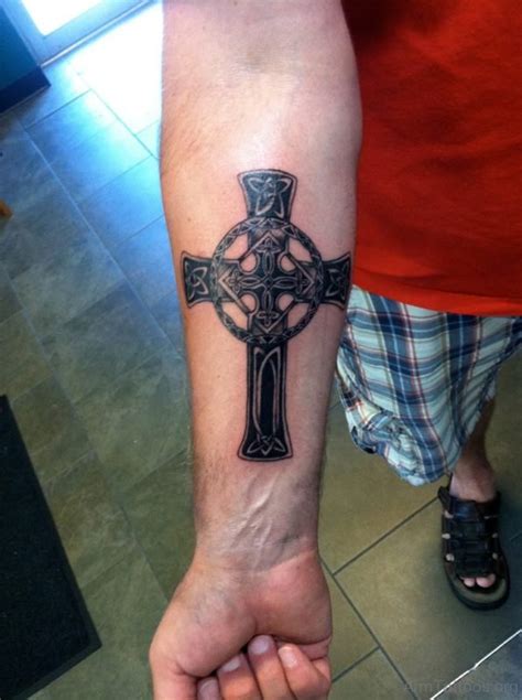 Cool Cross Arm Tattoos