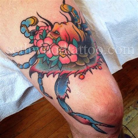 Crab Tattoo Tatuering