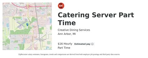 Creative Dining Services Catering Server Job Ann Arbor