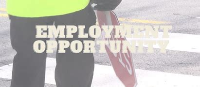 Crossing Guard Positions Available Village Of Hudson Falls