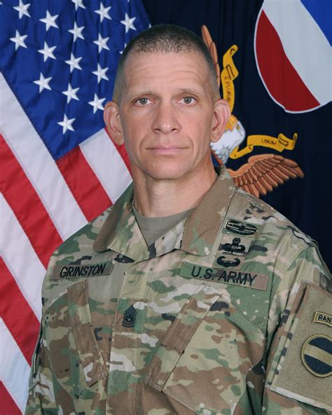 Csm Michael Grinston Selected As 16Th Sergeant Major Of The Army U S