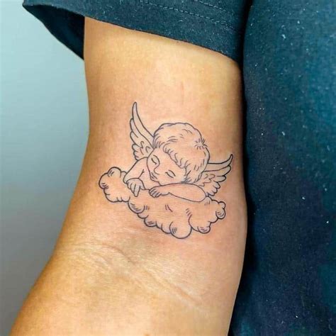 Cute Cherub Angel Tattoos