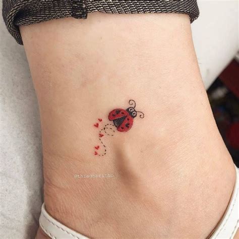 Cute Ladybug Tattoos