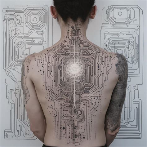 Cybernetic Tattoo Art