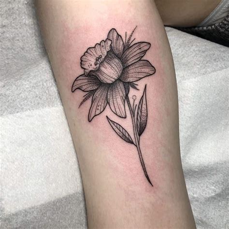 Daffodil Tattoo Designs