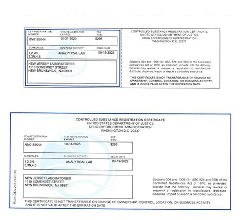 Dea Registration