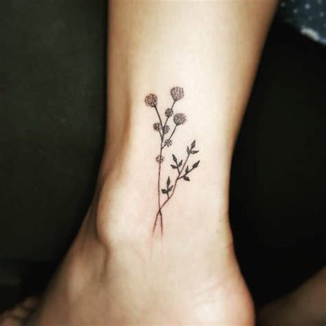 Delicate Ankle Tattoo Designs