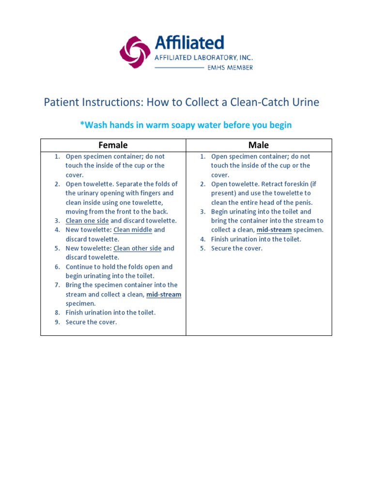 Design The Ultimate Clean Catch Urine Sample Guide Now!