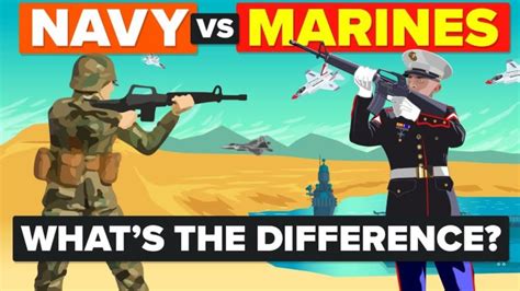 Difference Between Marine And Navy