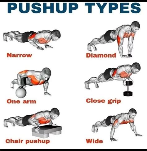 Different Styles Of Push Ups