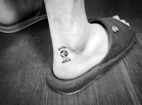 Discover 81 Ankle Tattoo Men Best In Cdgdbentre