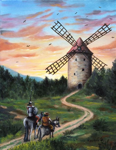 Don Quixote And The Windmills